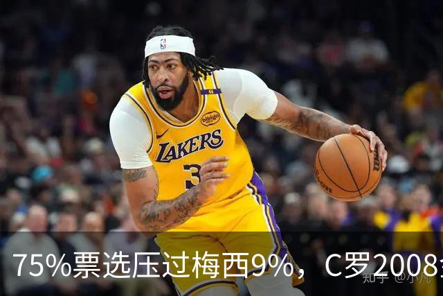 75%票选压过梅西9%，C罗2008金球奖获评历史最佳